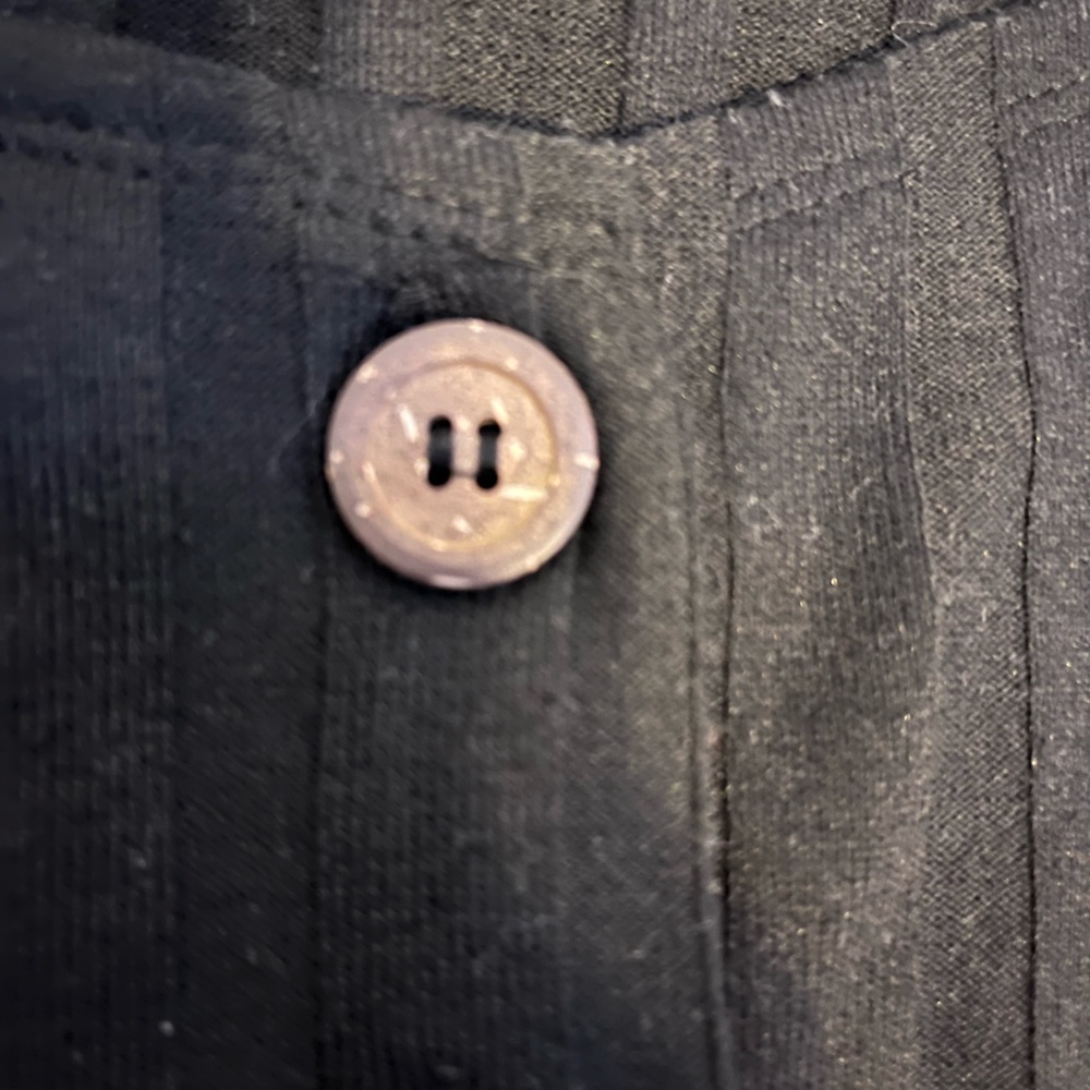 Free People Central Park Top Black Cardigan Ribbed Knit
Button - Picture 2 of 3